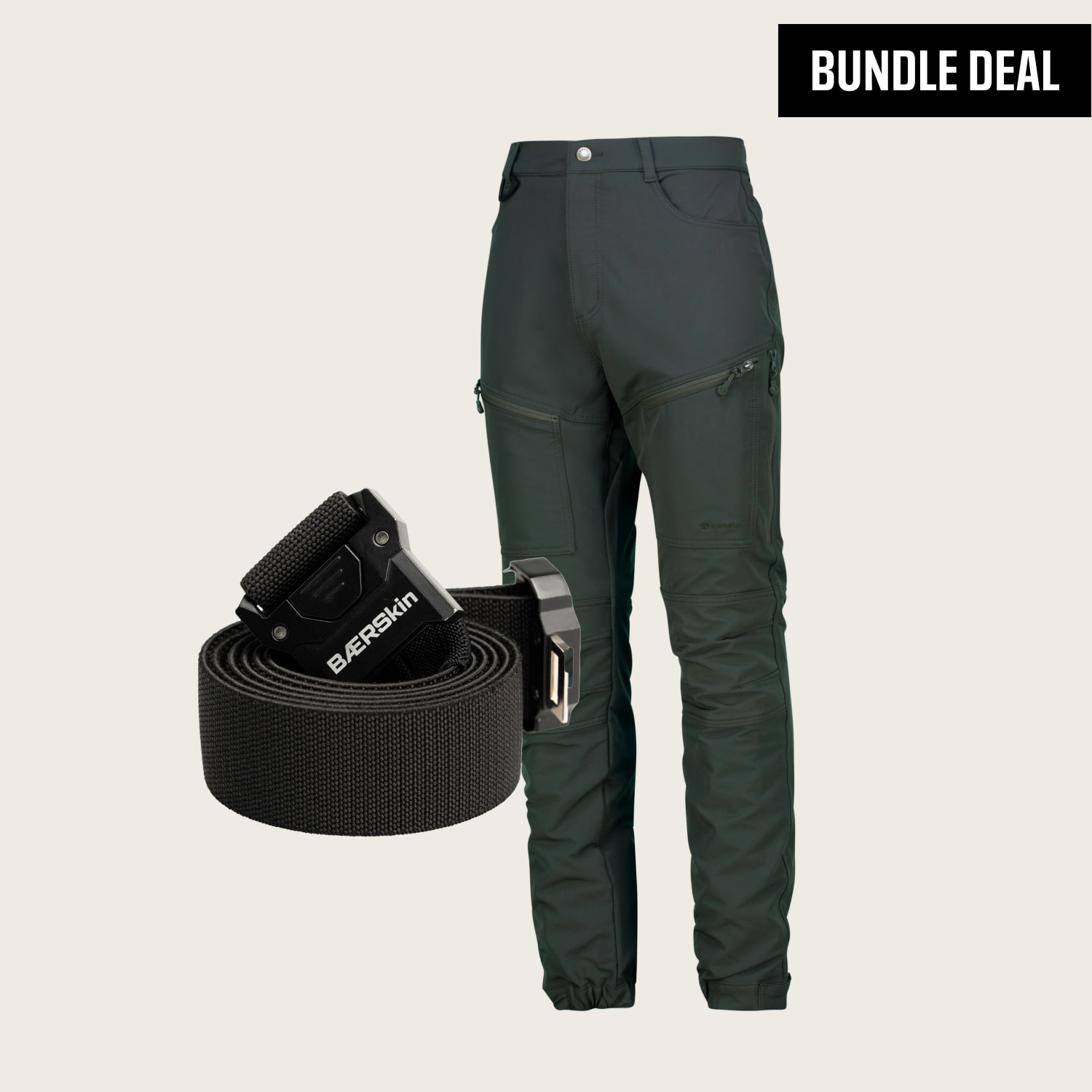 CARGO PANTS + TACTICAL BELT