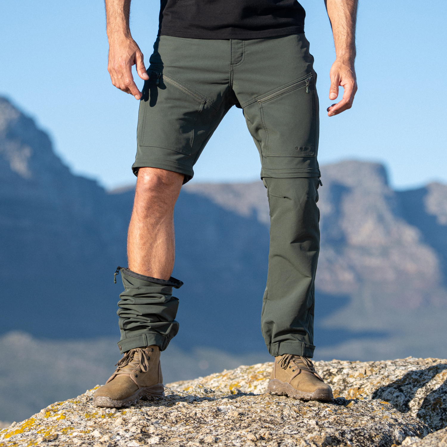 ZIP OFF CARGO PANTS