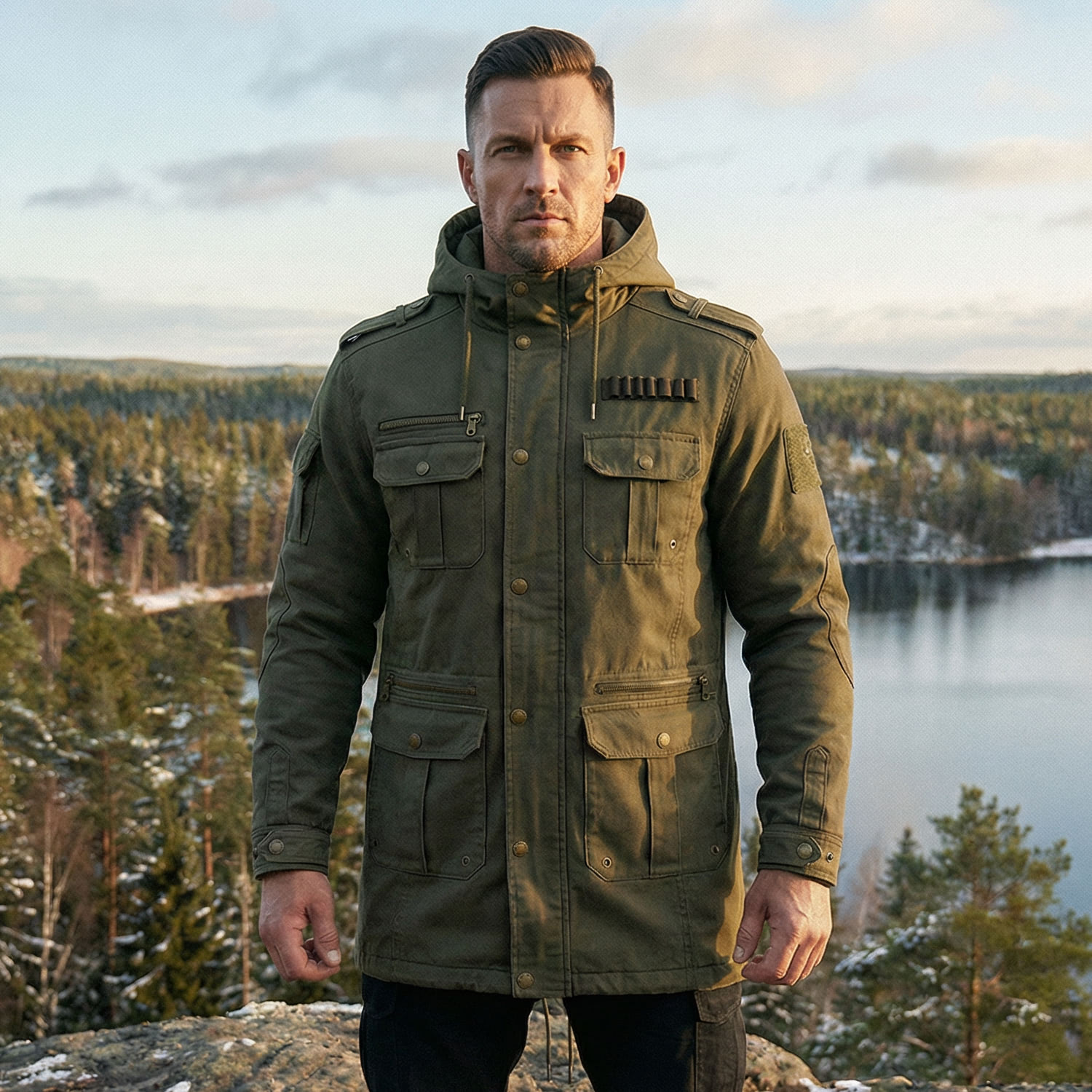 BAERSKIN MILITARY PARKA